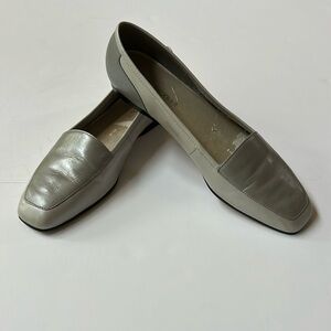 Enzo Angiolini Liberty Leather Flats Size 8N
